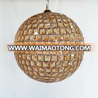 Modern Luxury Crystal Globe Chandelier Ball Decoration Crystal Chandelier Pendant Lighting