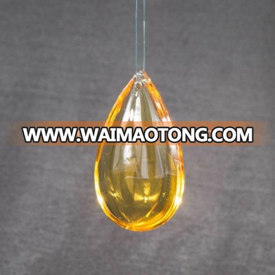 double round glossy crystal drops for chandelier pendants